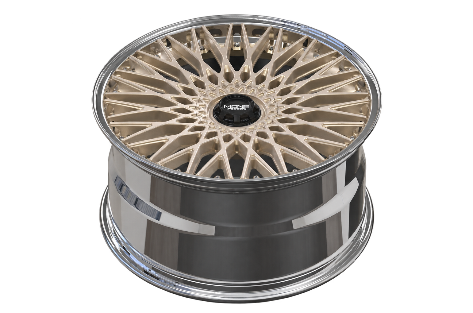 MF2-01 forged 2-piece design wheel by Mone Forged Wheels