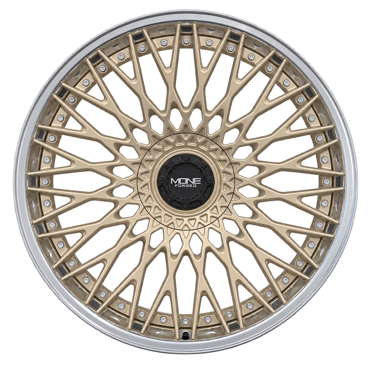MF2-01 forged 2-piece design wheel by Mone Forged Wheels