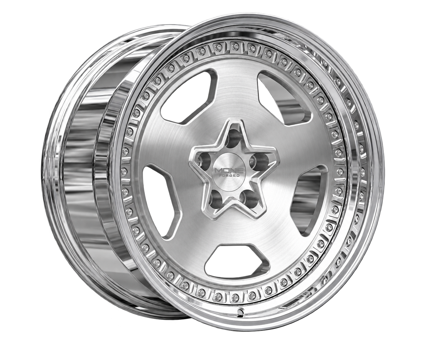 MFH-02 forged multi-spoke wheel by Mone Forged Wheels