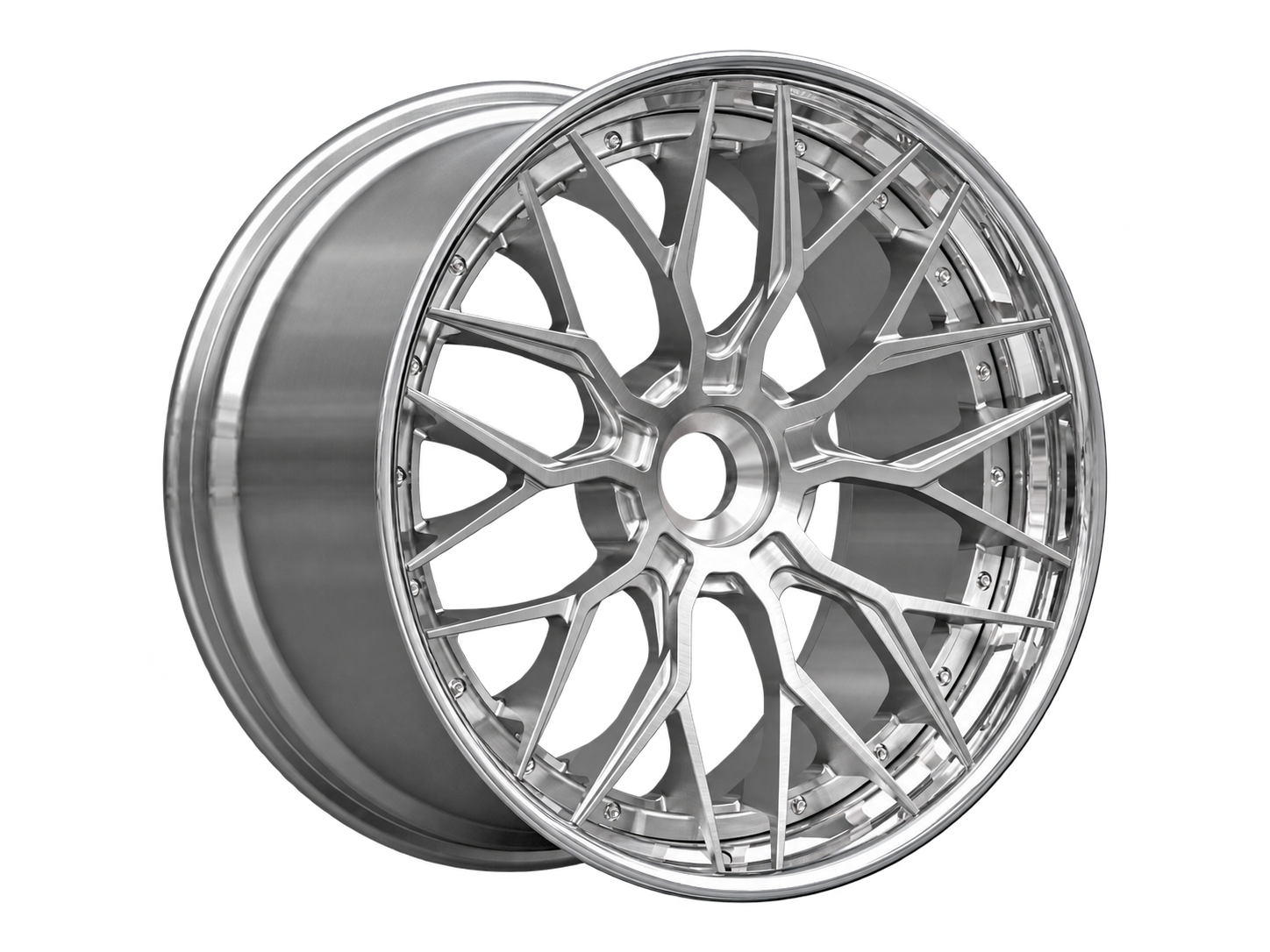 MF2-02 forged multi-spoke wheel by Mone Forged Wheels
