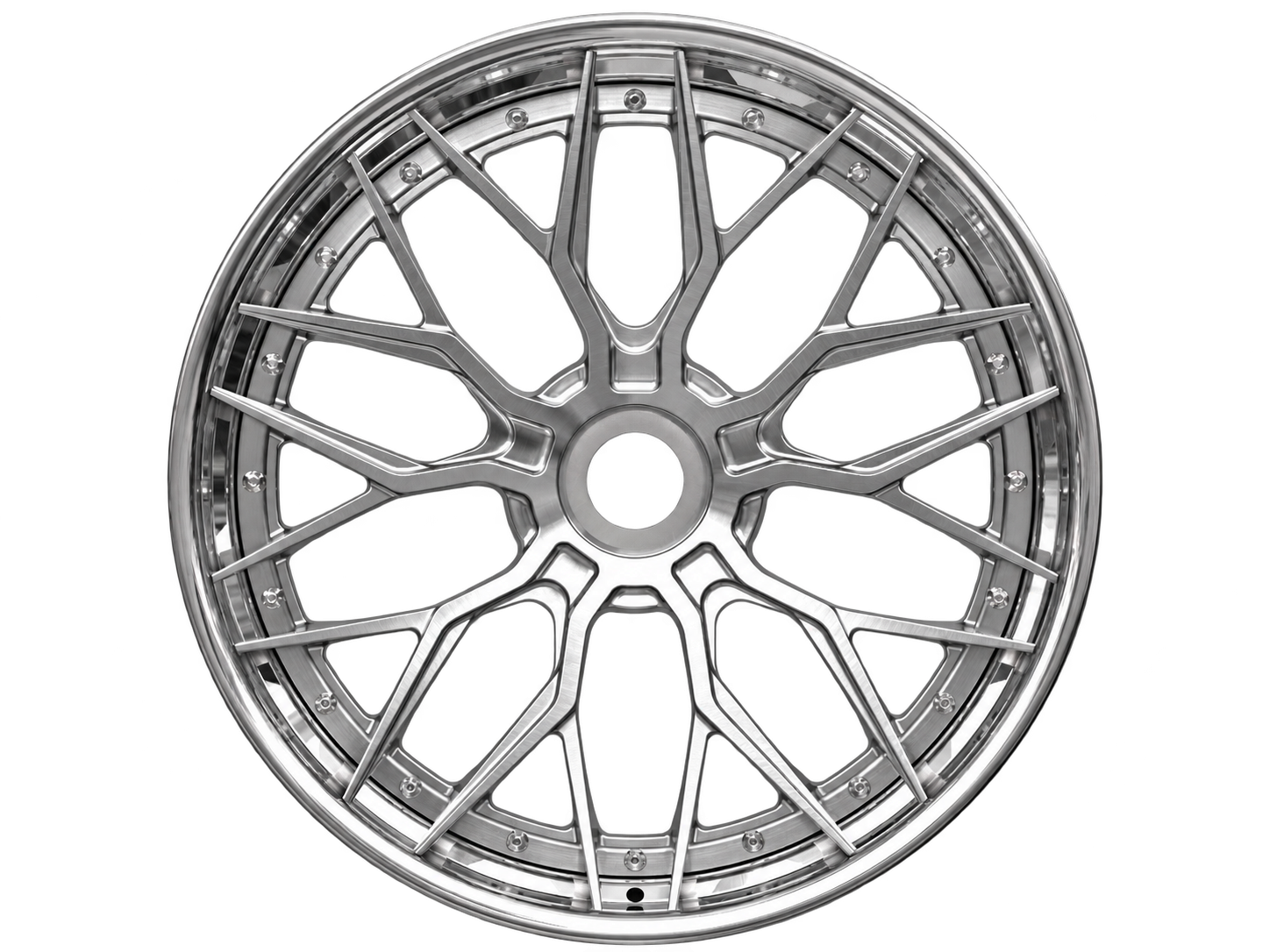 MF2-02 forged multi-spoke wheel by Mone Forged Wheels